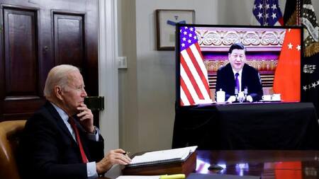 Joe Biden y Xi Jinping. Foto: REUTERS