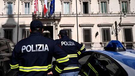 La policía italiana investiga los incidentes. Foto: EFE
