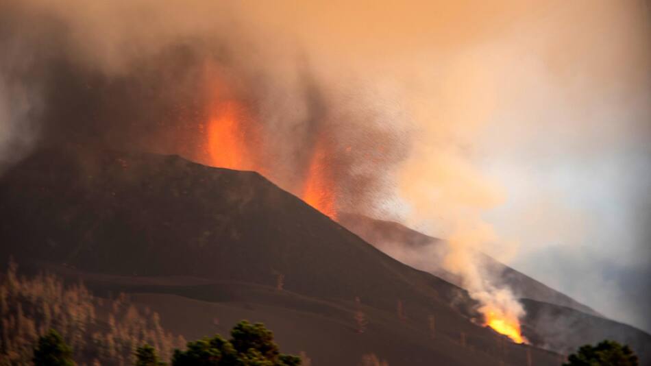 Volcán La Palma. EFE