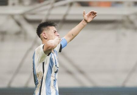 Mundial Sub 17 de Indonesia 2023, Argentina vs. Brasil. Foto: EFE.