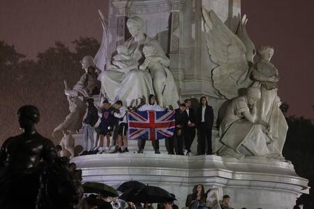 Homenaje en Gran Bretaña para la reina Isabel II. Foto: REUTERS