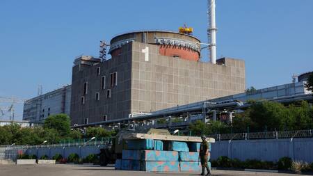 La planta nuclear de Zaporiyia. Foto: Reuters.