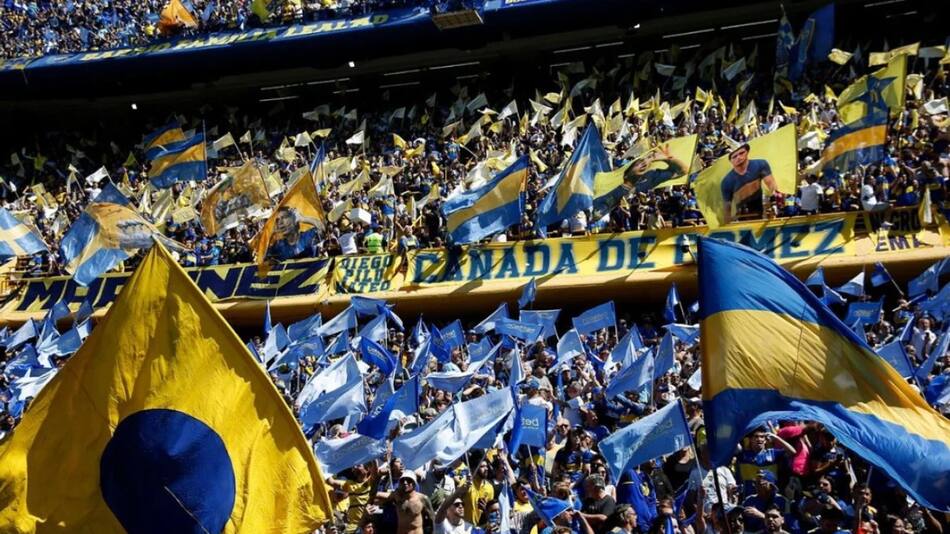 Día del hincha de Boca. Foto: NA