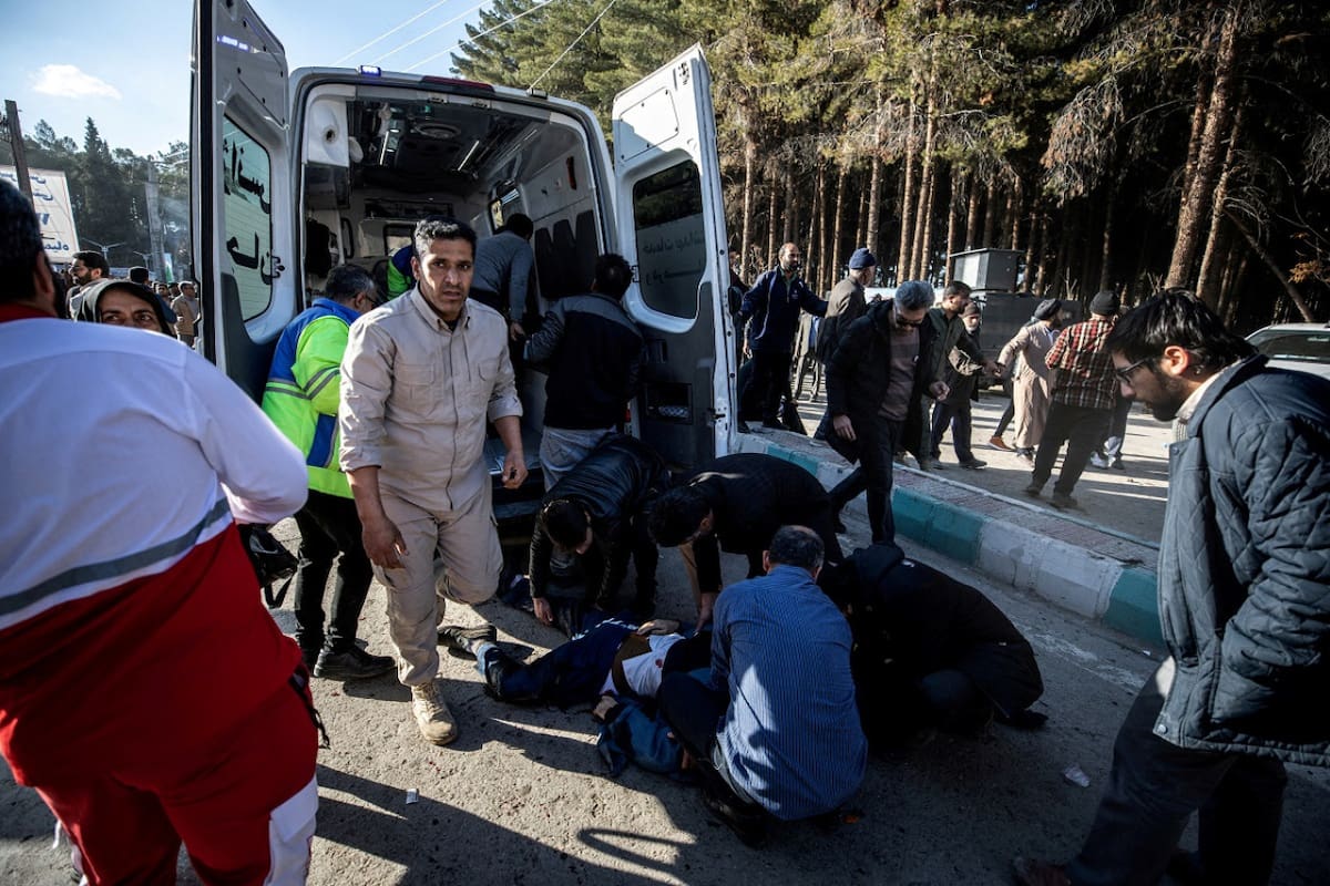 Atentado en Irán. Foto: Reuters