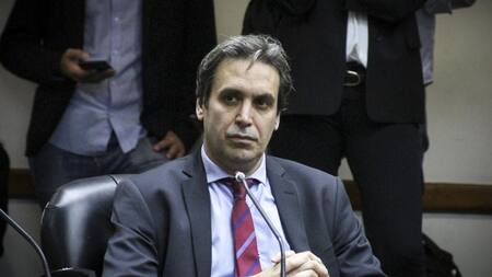 Juez federal de Dolores, Alejo Ramos Padilla, al frente de la investigación por espionaje que tiene detenido a Marcelo DAlessio , NA