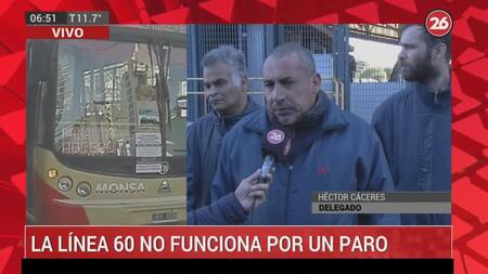 Línea 60, paro