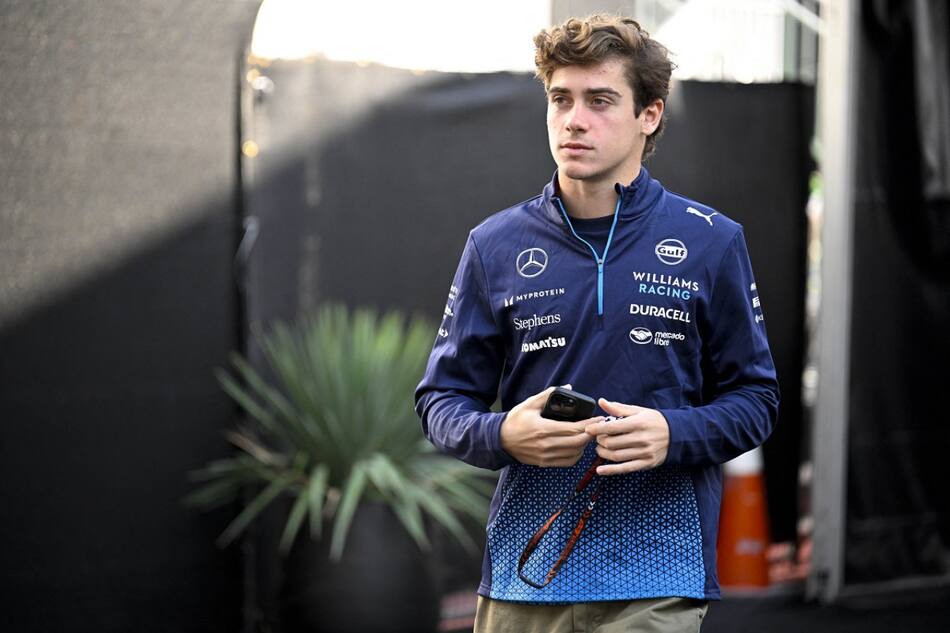 Franco Colapinto. Foto: Reuters.