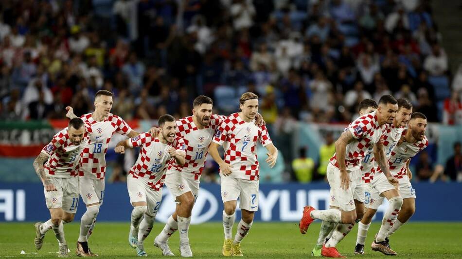 Croacia venció a Japón por penales; Qatar 2022. Foto: Reuters.