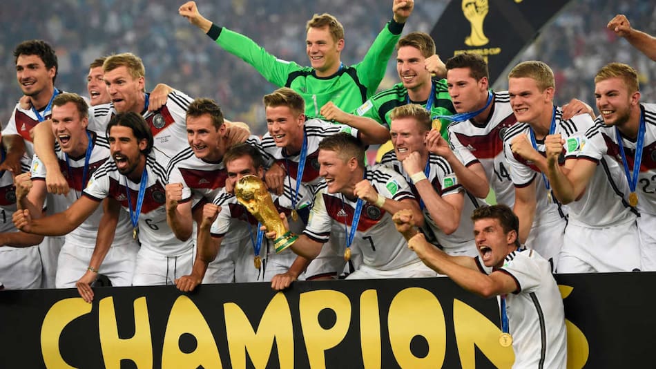 Alemania campeón del Mundial de Brasil 2014. Foto: Reuters.