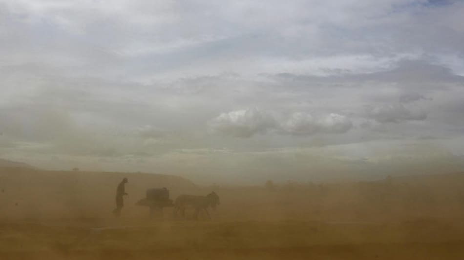 Tormentas de arena. Foto: EFE.