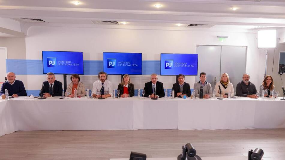 Cumbre del peronismo, Frente de Todos, Elecciones, NA