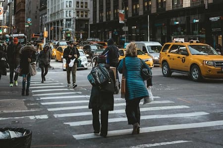Calles de Nueva York. Foto: Reuters
