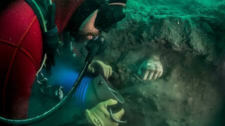 Hallan templo de la diosa Afrodita en Egipto. Foto: Twitter