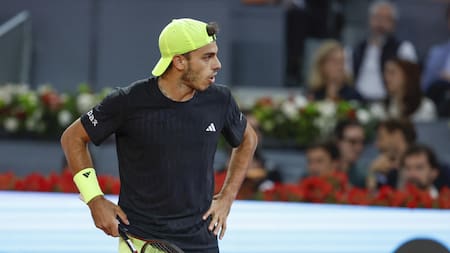 Francisco Cerúndolo en el Masters 1000 de Madrid. Foto: EFE.
