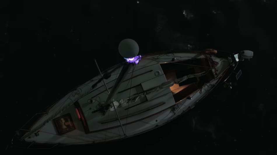 Conflicto con el velero de El Eternauta. Foto: captura