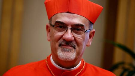 Pierbattista Pizzaballa, cardenal italiano. Foto: Reuters.