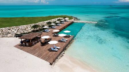 Pileta oceánica en el Caribe. Foto: Wymara Resort + Villas.