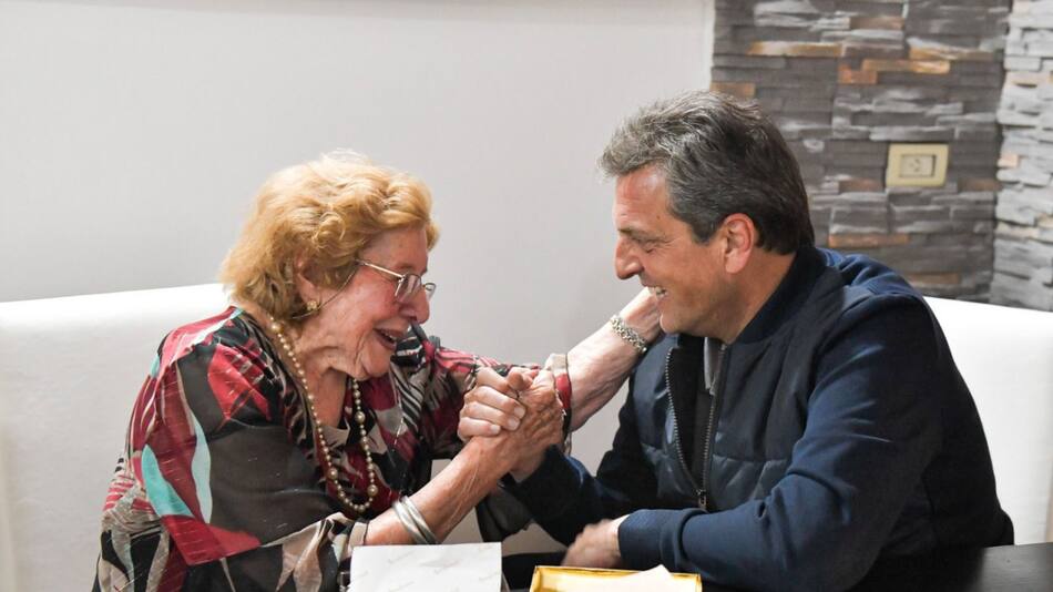 Sergio Massa en Berazategui. Foto: Presidencia de la Nación.