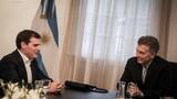 El presidente Macri se reunió en Olivos con Albert Rivera, líder de Ciudadanos