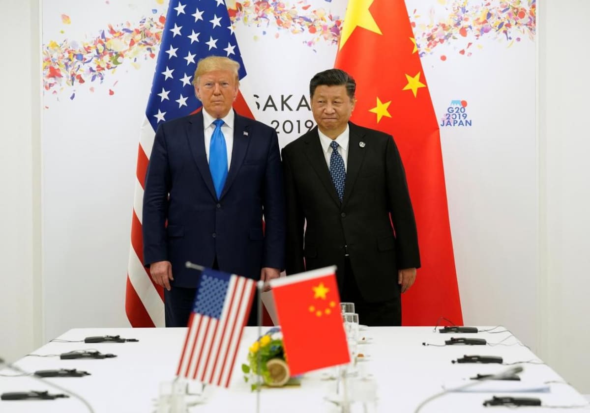 Donald Trump y Xi Jinping, REUTERS