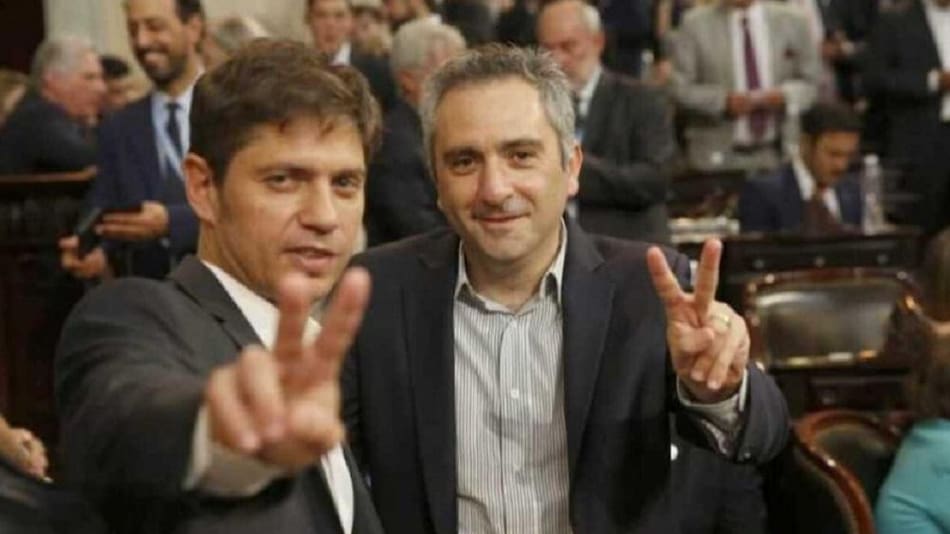 Kicillof y Larroque, kirechnerismo, NA
