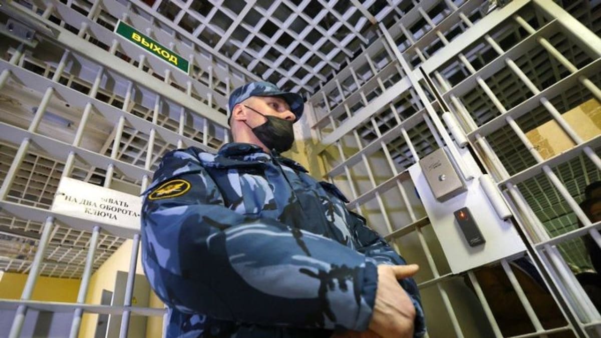 Cárcel de Rusia. Foto: X.
