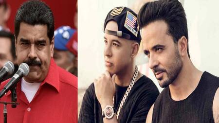 Maduro y Daddy Yankee y Luis Fonsi
