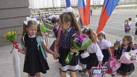 Escuelas rusas. Foto: EFE