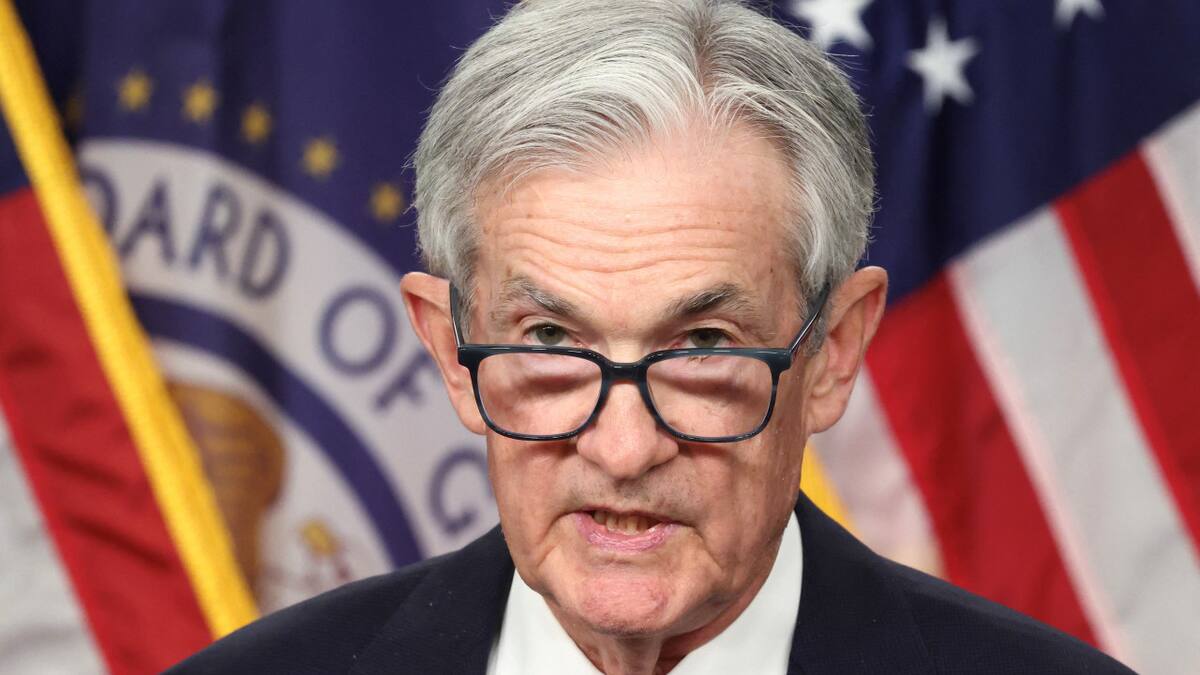 Jerome Powell, presidente de la Reserva Federal. Foto: REUTERS.