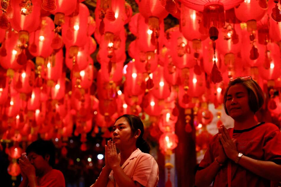 Año nuevo chino 2024. Foto: Reuters