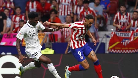 Real Madrid vs. Atlético de Madrid. Foto: EFE.