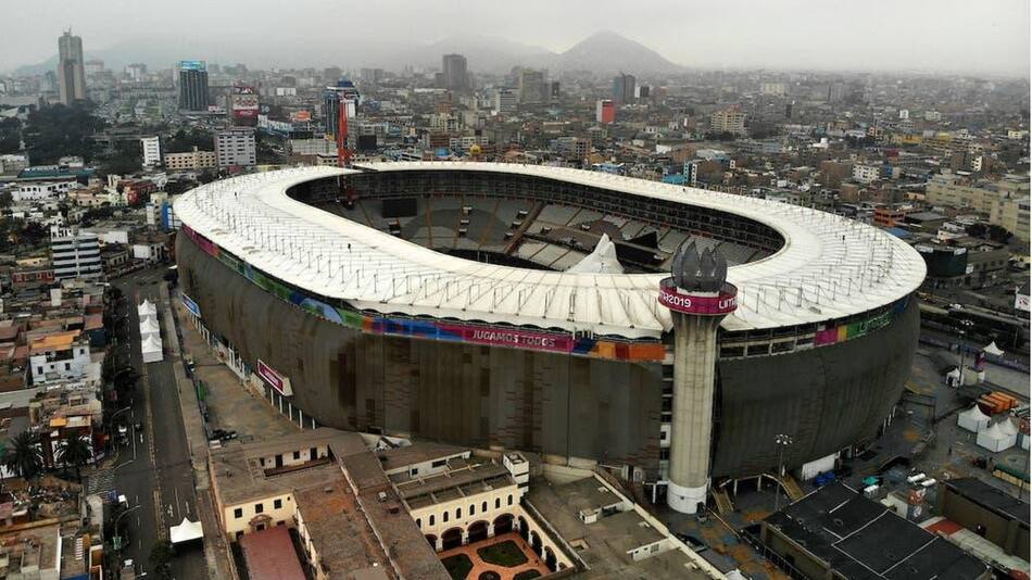 Juegos Panamericanos, previa de ceremonia inaugural, Estadio Nacional de Lima