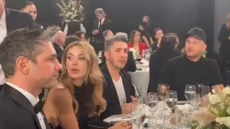 Jey Mammon en los Premios Martín Fierro 2023. Foto: captura.