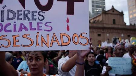 Violencia en Colombia. Foto: EFE