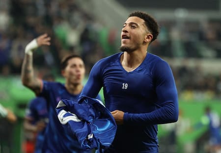 Jadon Sancho; Chelsea; Conference League. Foto: Reuters (Kacper Pempel)