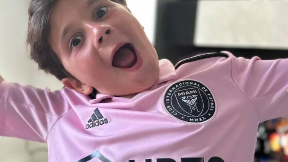 Mateo Messi. Foto: redes sociales