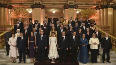 Gala Teatro Colón por Cumbre G20 - Macri, Juliana Awada, líderes mundiales (Foto Reuters)