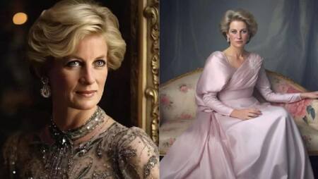 Así se vería hoy Lady Di según la Inteligencia Artificial