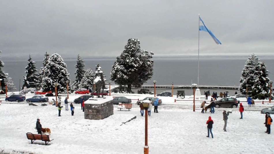 Centro de Bariloche. Foto: NA