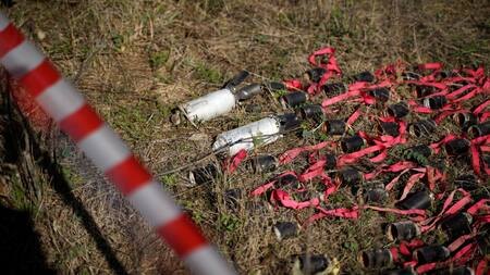 Bombas de racimo. Foto: EFE