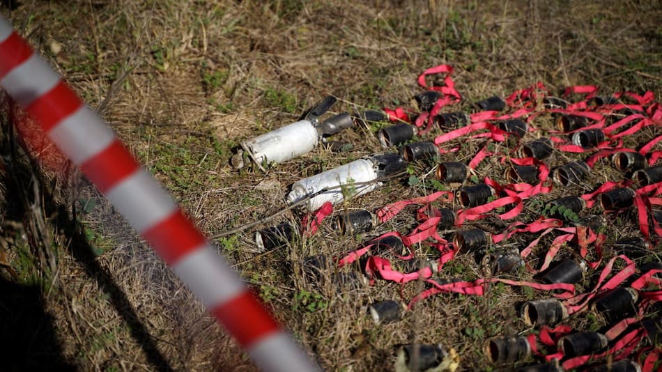 Bombas de racimo. Foto: EFE