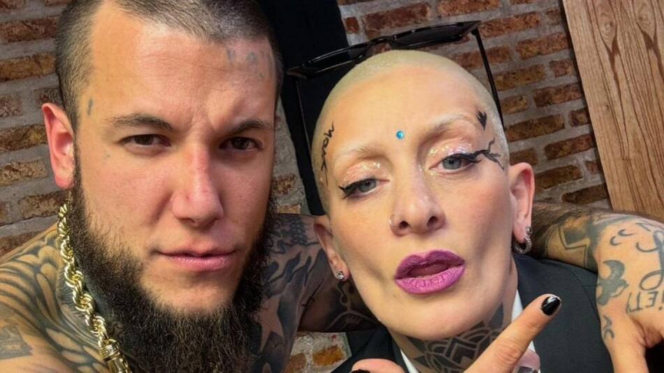 Furia y Alex Caniggia. Foto Instagram.