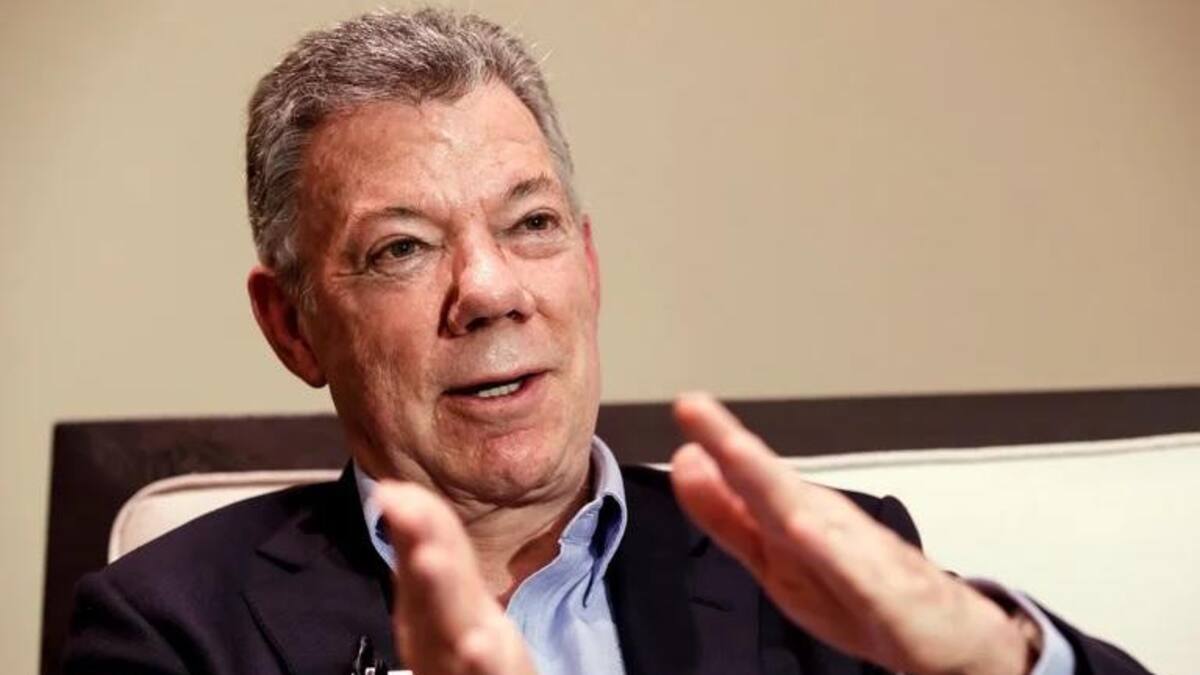 El expresidente colombiano Juan Manuel Santos, en una fotografía de archivo. EFE