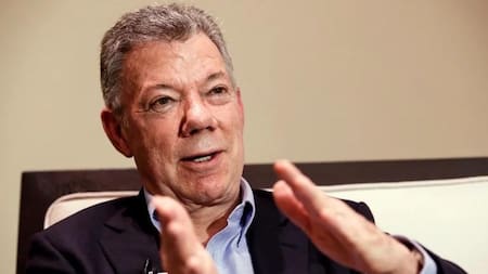 El expresidente colombiano Juan Manuel Santos, en una fotografía de archivo. EFE