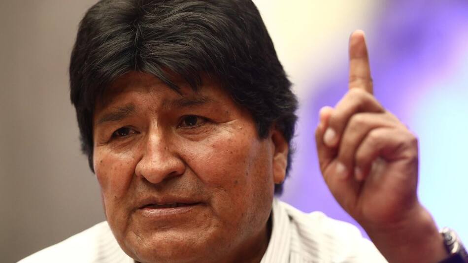 Evo Morales en México, REUTERS
