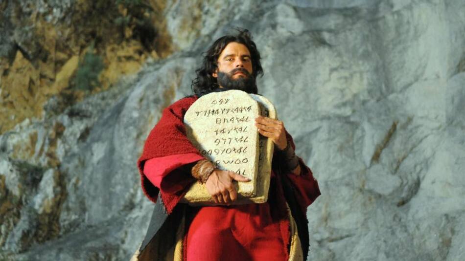 Moisés y los diez mandamientos