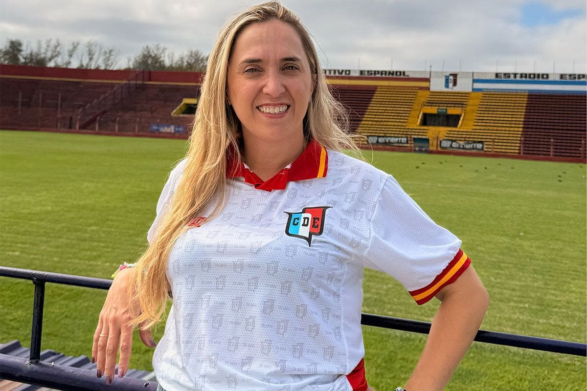 María Sol Méndez, presidenta de Deportivo Español.