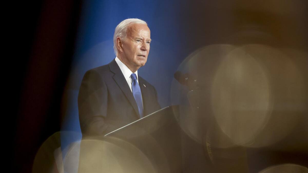 Joe Biden se comunicó con el presidente de Israel para darle sus condolencias en el primer aniversario del ataque de Hamás. Foto: EFE.