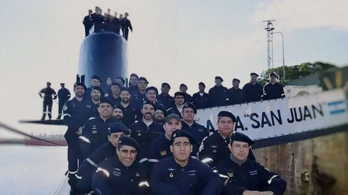 Tripulantes del ARA San Juan. Foto: NA