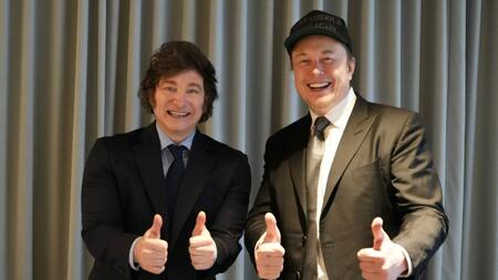 Javier Milei se reunió con Elon Musk. Foto: presidencia